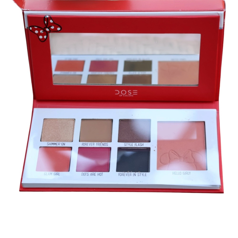 Dose of‎ Colors Disney Minnie Eyeshadow Blush Palette New In Box Limited Edition
